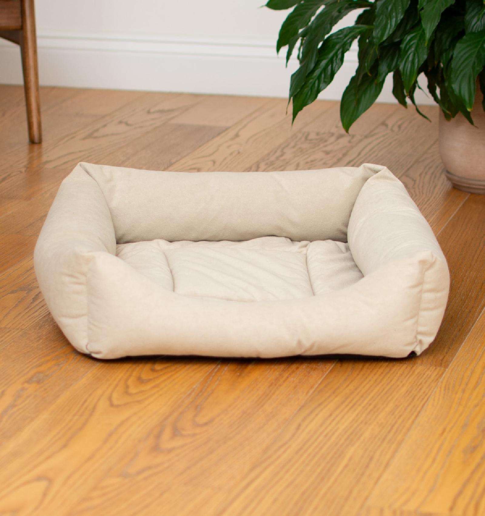 PETSHOP лежаки Лежак квадратный с подушкой мягкий бежевый 42*42*15см 99ред99 91121беж 0.430 кг 64939